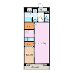 赤堀駅 徒歩9分 2階の物件間取画像